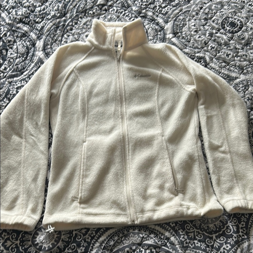 Columbia Women's White Fleece Jacket